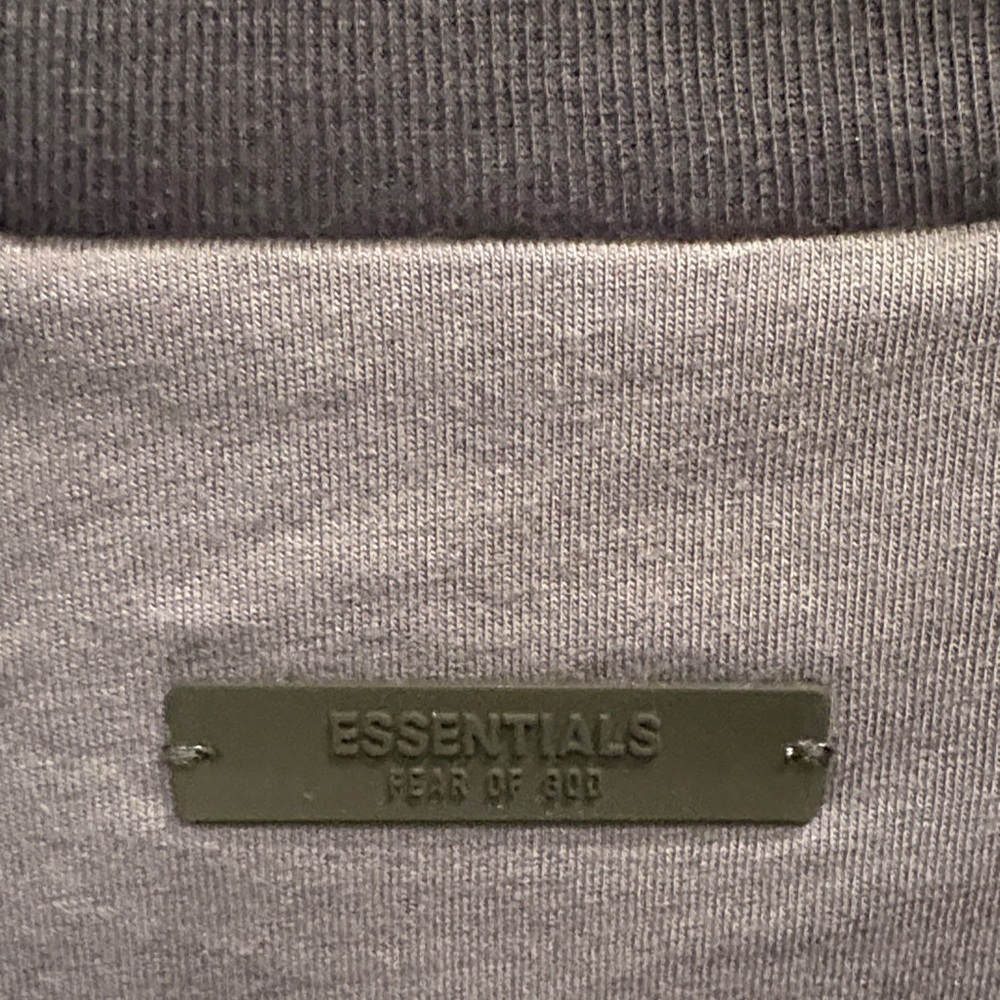 Fear of God Essentials Oversized T-Shirt in Charcoal Gray - Picture 3 of 4